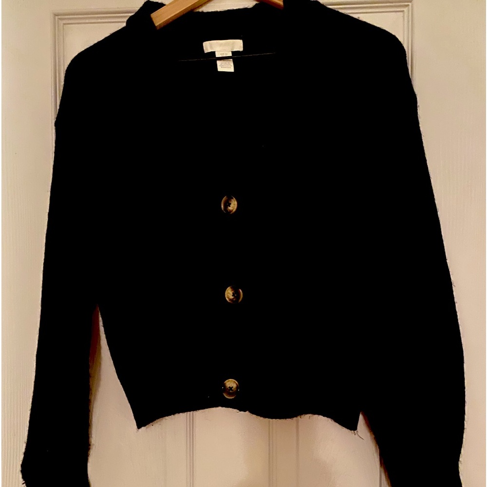 Beautiful Black Cardigan Size S